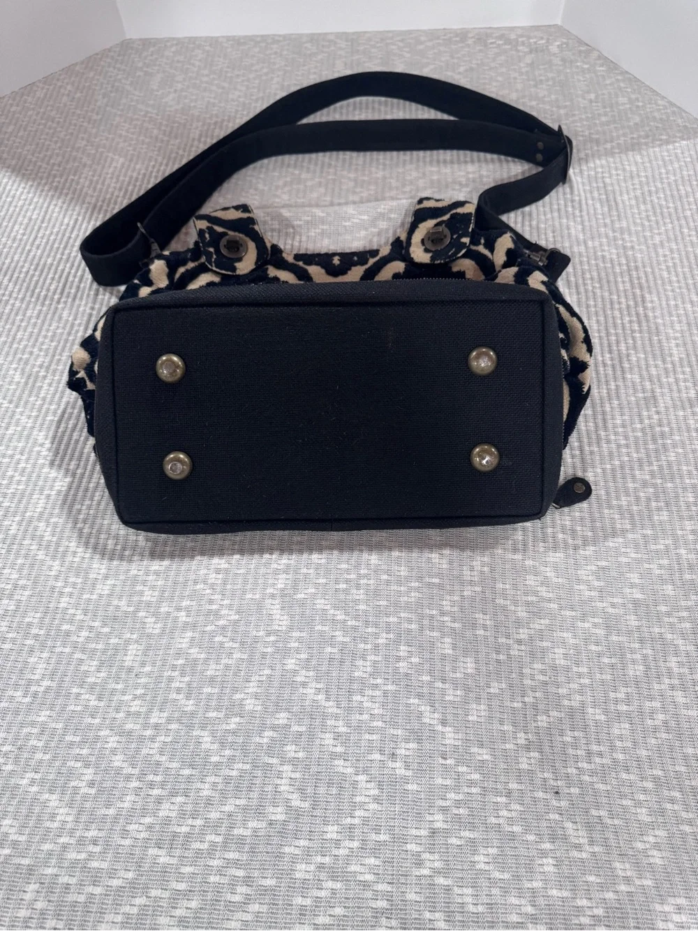 Cake by Petunia Black Forest Cake Cosmopolitan Carryall Diaper Bag Cut Velvet